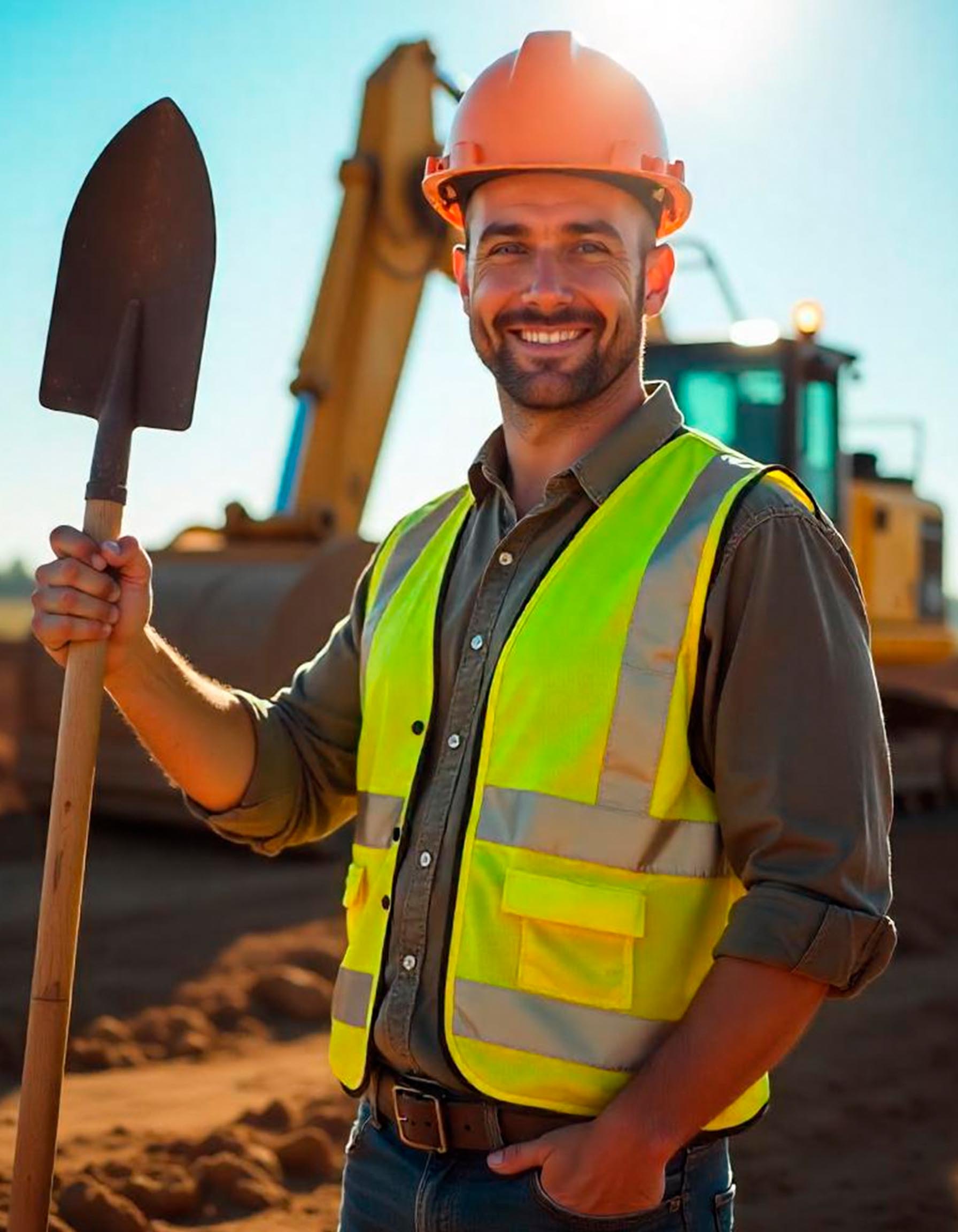 Obrero de la construcción generado con IA 5 Obrero de la construcción generado con IA